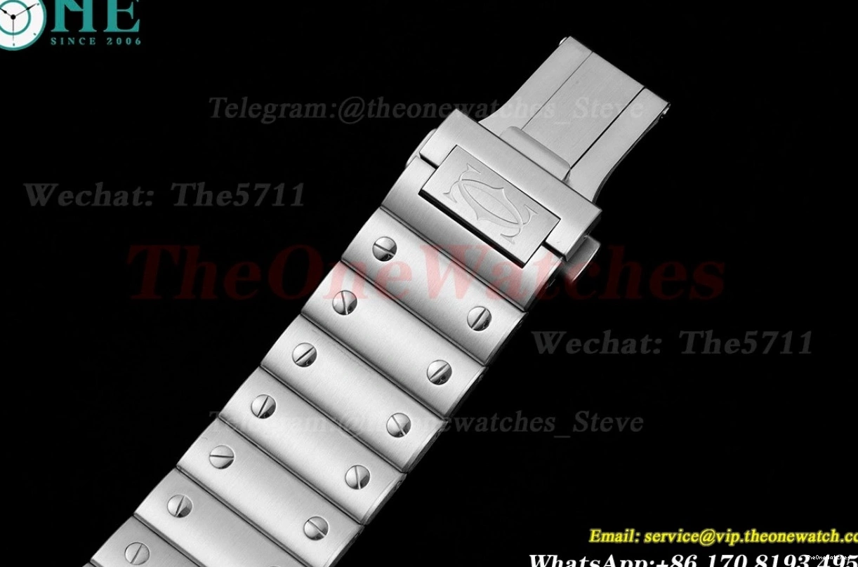 Blue 40mm BVF Mens Cartier Santos SS 2018 XL De SS MY9019 0216